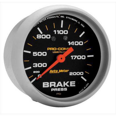 Auto Meter Pro-Comp Liquid-Filled Mechanical Brake Pressure Gauge - 5426